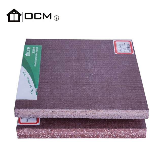 tablero impermeable incombustible del Mgo de la producción ambiental de 15m m para el piso