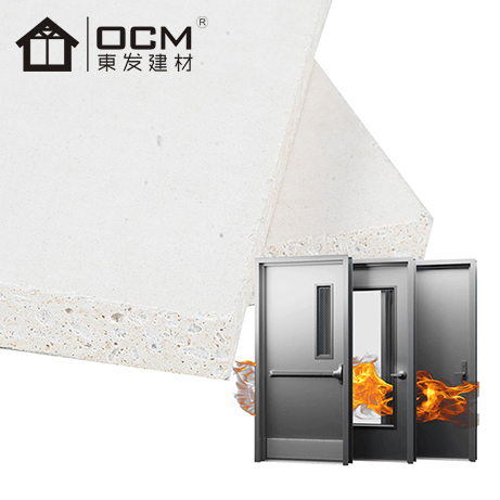 Hoja incombustible de la base de la puerta del tablero del panel del Mgo de la marca de OCM para el material libre de cloruro