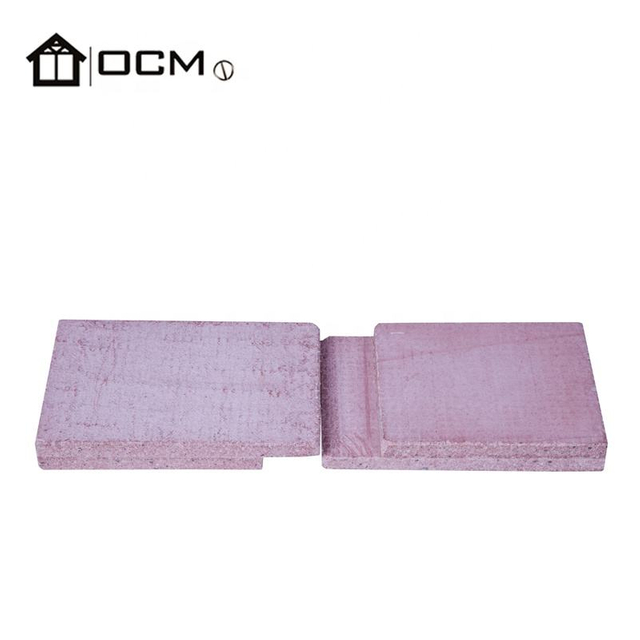 Tablero de piso de óxido de magnesio ignífugo de alta densidad y con aislamiento térmico